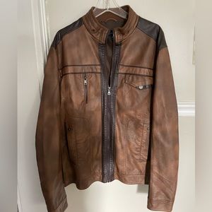Men’s leather jacket